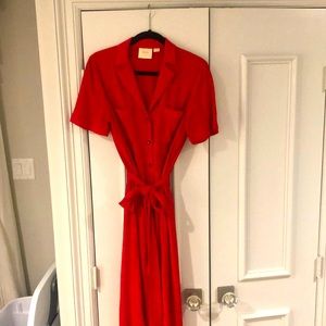 Maeve by Anthropologie midi shirtdress